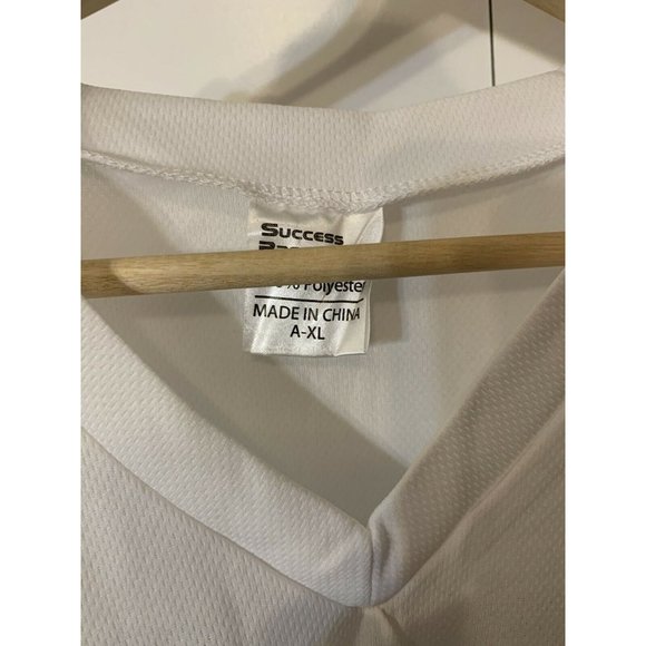 Houston Astros Retro Throwback 90s Baseball SGA CC Hooks Jersey Sz XL White No50 - Picture 5 of 7